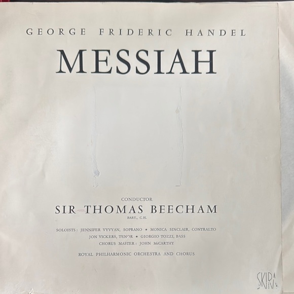 Handel Messiah Vinyl Record - Picture 17 of 17